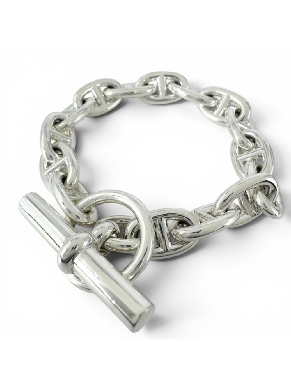 Hermes Chaine D'Ancre PM Bracelet Silver